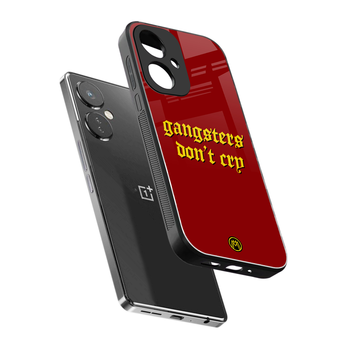gangsters don't cry back phone cover | glass case for oneplus nord ce 3