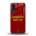 gangsters don't cry back phone cover | glass case for oneplus nord ce 4 lite