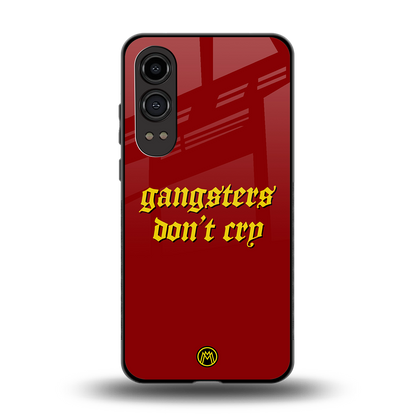 gangsters don't cry back phone cover | glass case for oneplus nord ce 4 lite