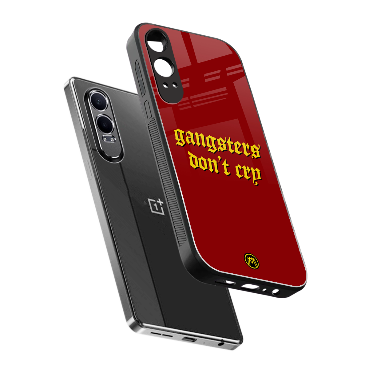 gangsters don't cry back phone cover | glass case for oneplus nord ce 4 lite