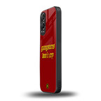 gangsters don't cry back phone cover | glass case for oneplus nord ce 4 lite