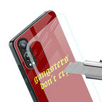 gangsters don't cry back phone cover | glass case for oneplus nord ce 4 lite