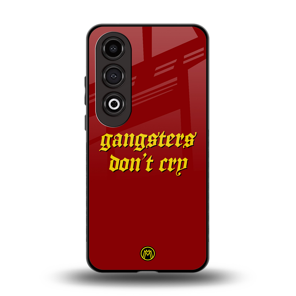 gangsters don't cry back phone cover | glass case for oneplus nord ce 4