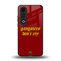 gangsters don't cry back phone cover | glass case for oneplus nord ce 4