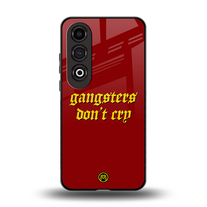 gangsters don't cry back phone cover | glass case for oneplus nord ce 4