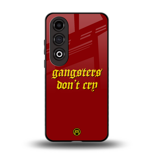 gangsters don't cry back phone cover | glass case for oneplus nord ce 4