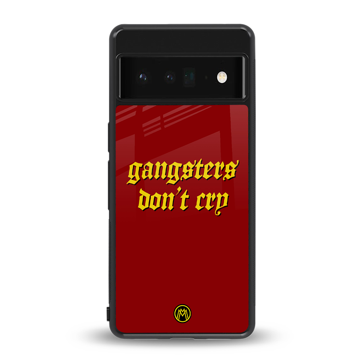 gangsters don't cry back phone cover | glass case for google pixel 6 pro
