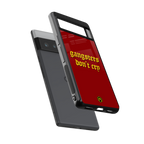 gangsters don't cry back phone cover | glass case for google pixel 6 pro