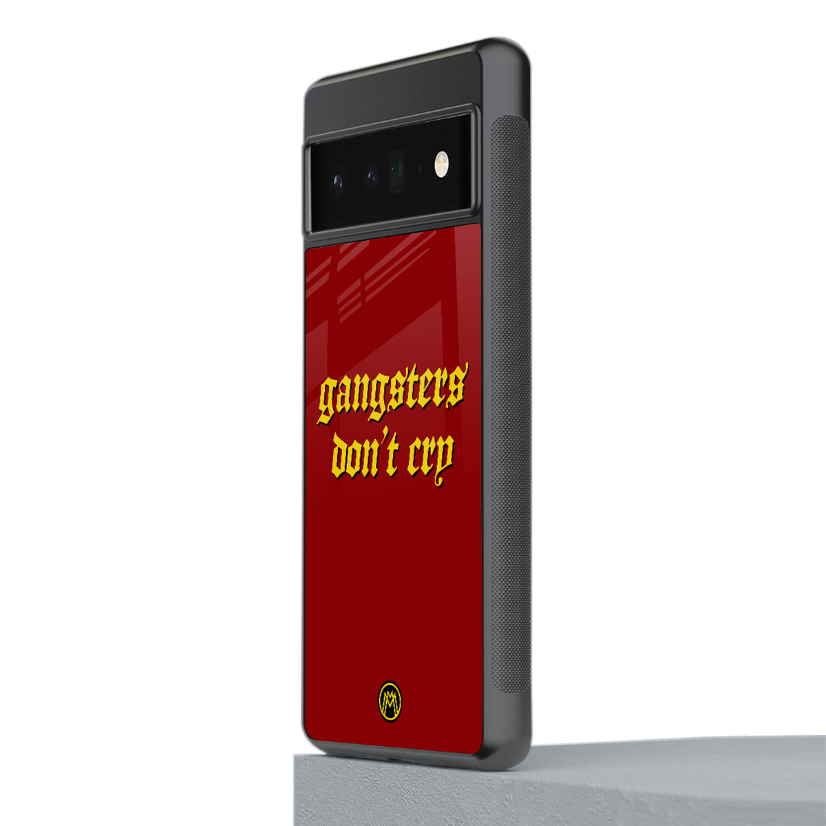 gangsters don't cry back phone cover | glass case for google pixel 6 pro