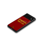 gangsters don't cry back phone cover | glass case for google pixel 6