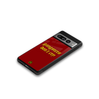 gangsters don't cry back phone cover | glass case for google pixel 7 pro