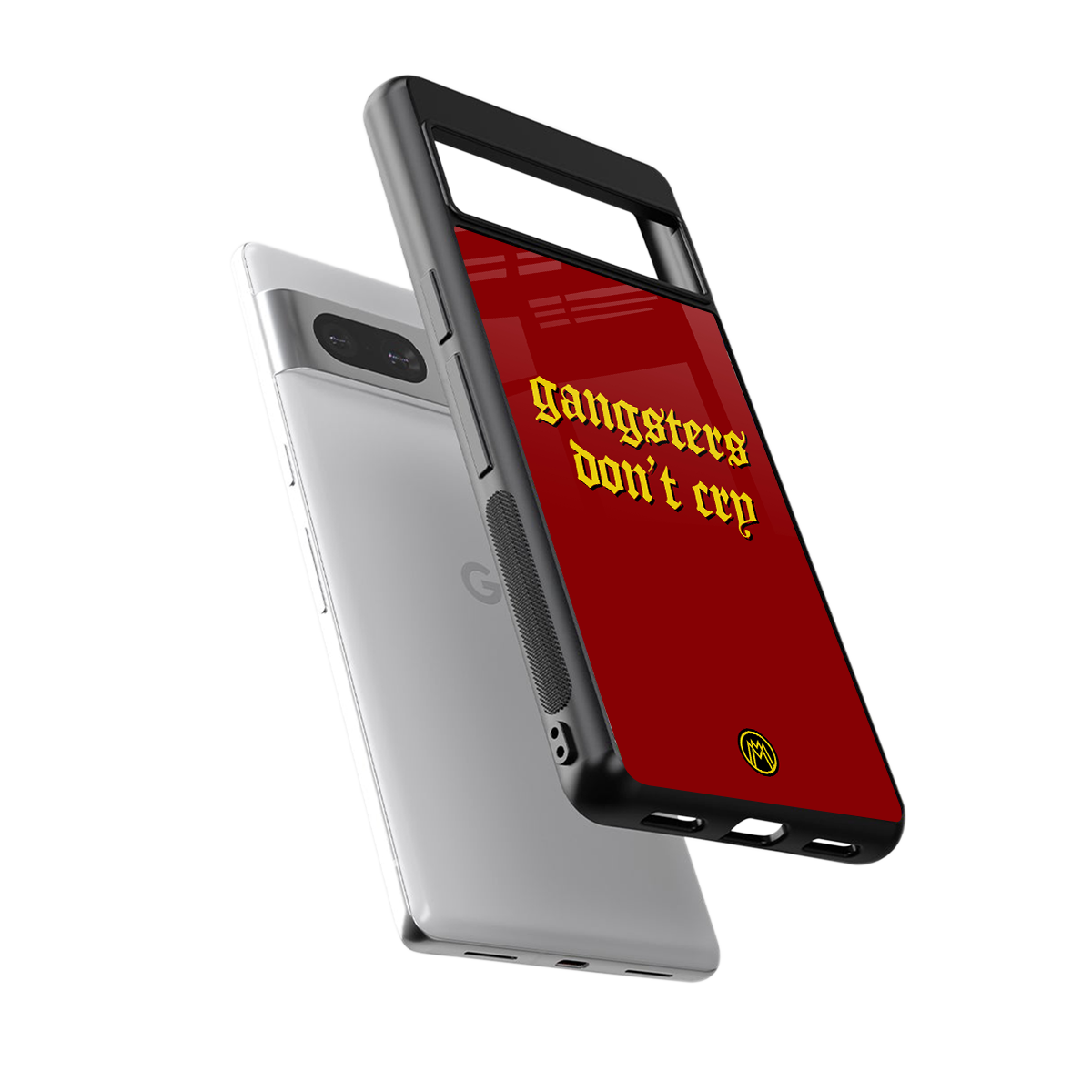 gangsters don't cry back phone cover | glass case for Google Pixel 7