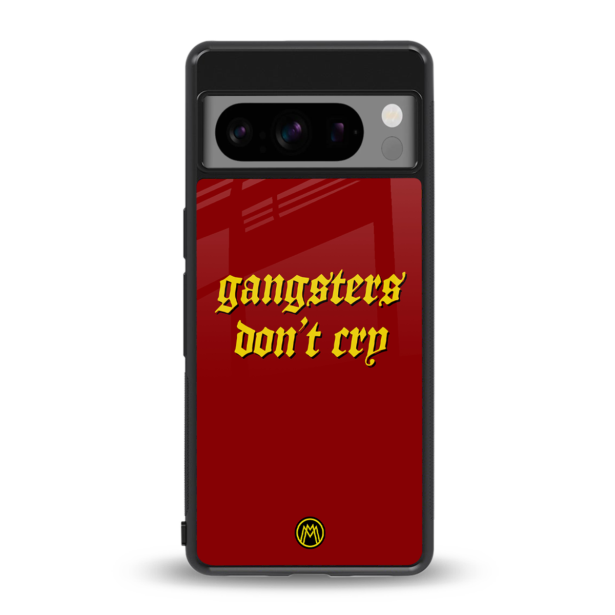 gangsters don't cry back phone cover | glass case for google pixel 8 pro