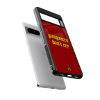 gangsters don't cry back phone cover | glass case for google pixel 8 pro
