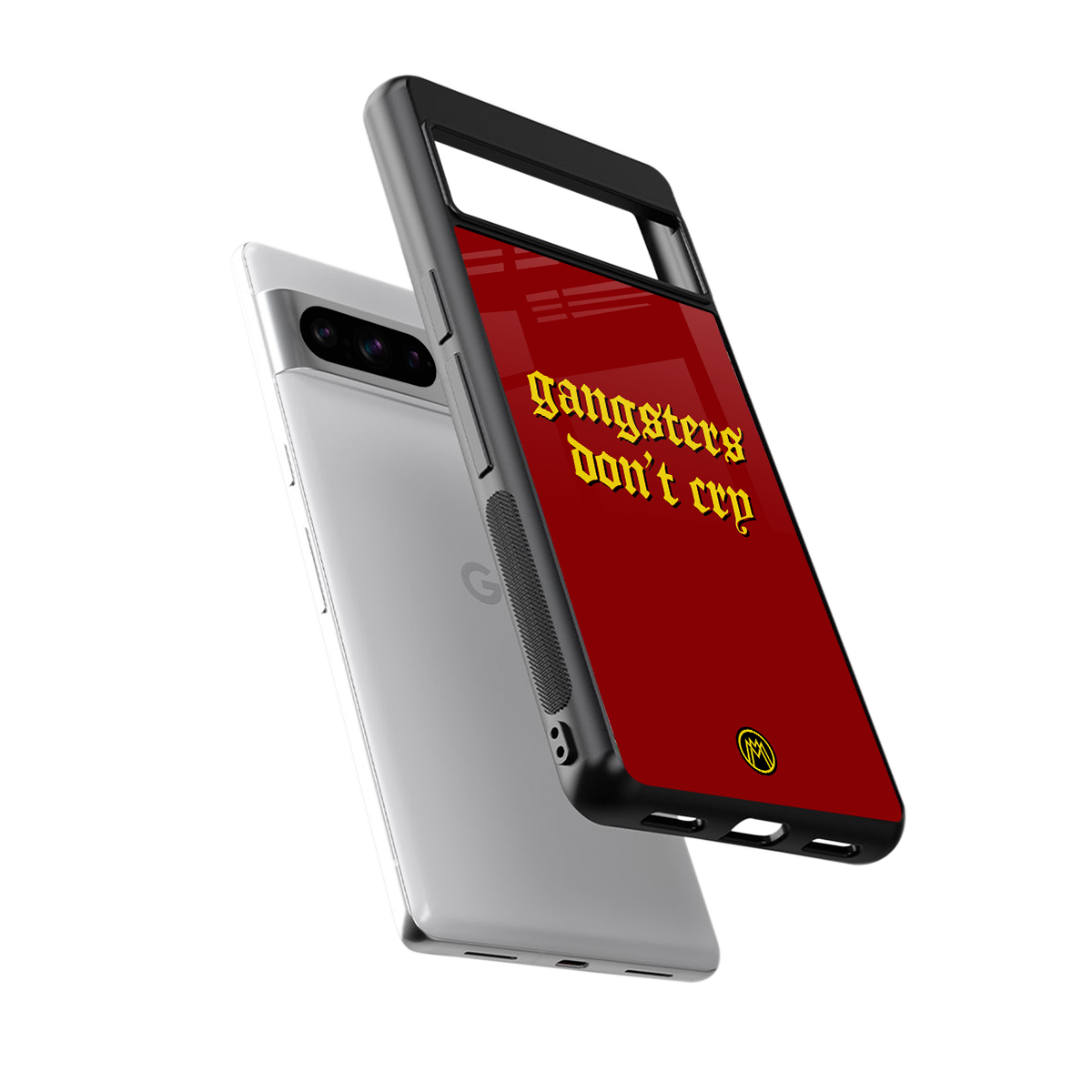 gangsters don't cry back phone cover | glass case for google pixel 8 pro