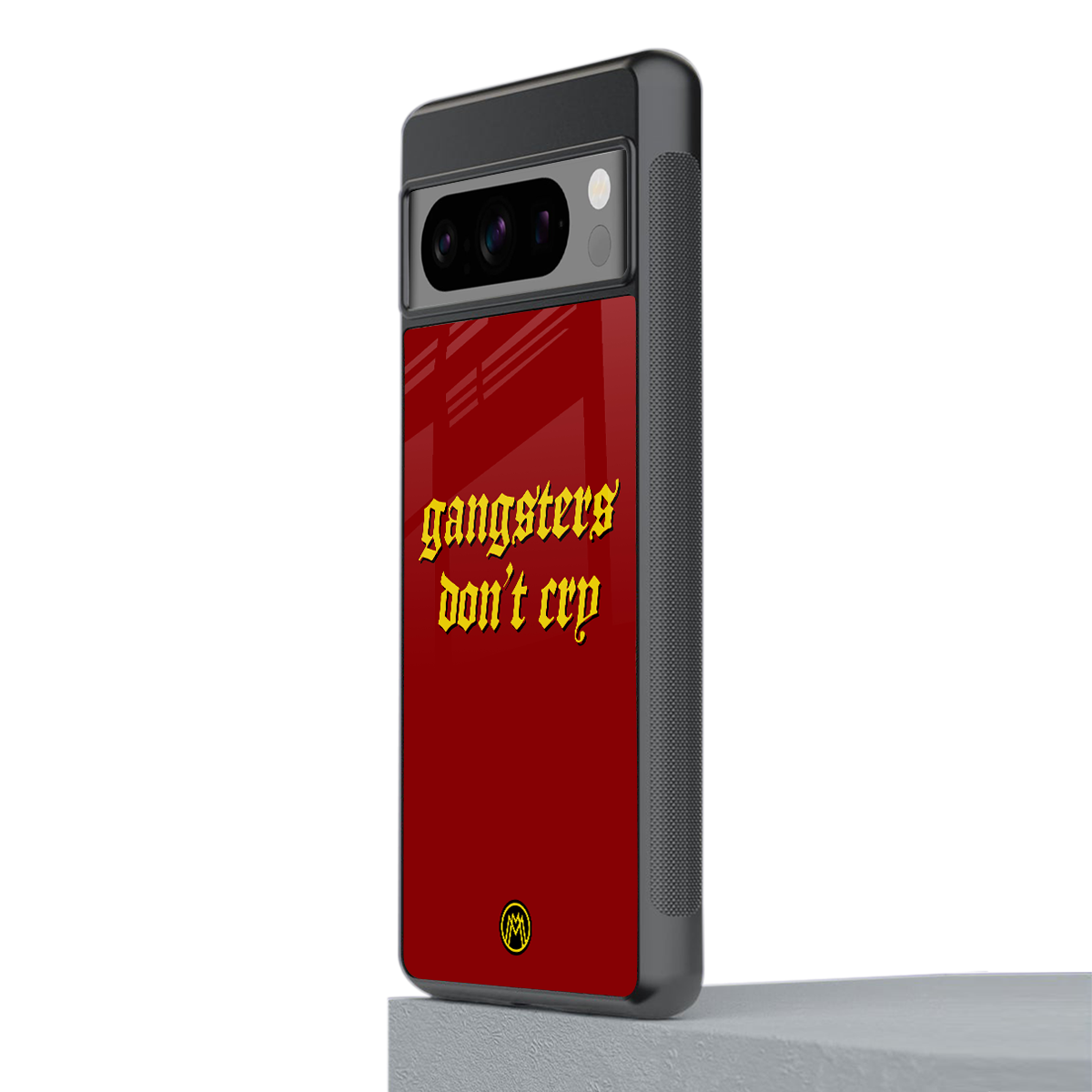 gangsters don't cry back phone cover | glass case for google pixel 8 pro