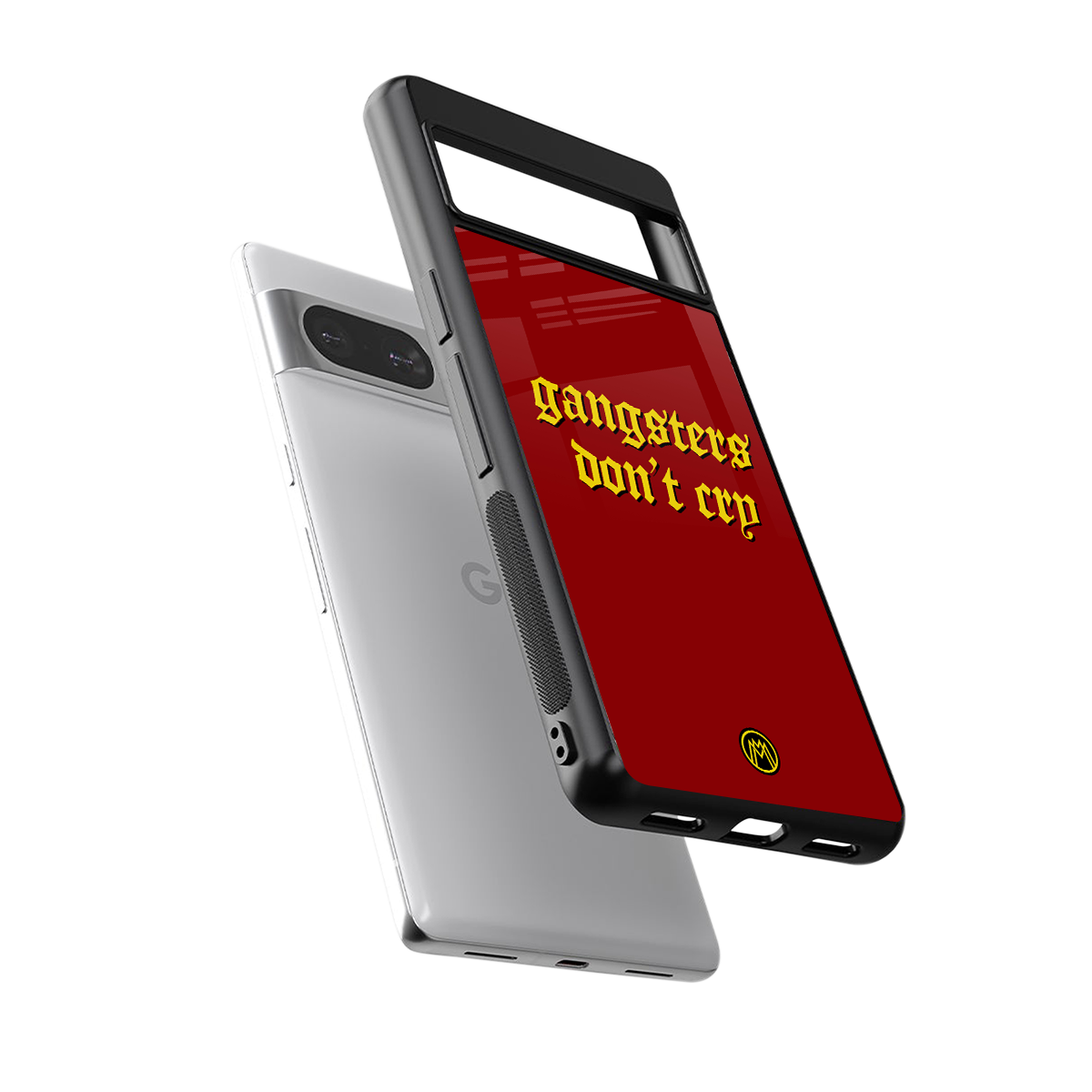 gangsters don't cry back phone cover | glass case for Google Pixel 8