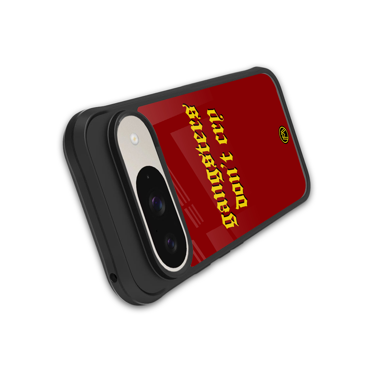 gangsters don't cry back phone cover | glass case for google pixel 9