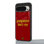 gangsters don't cry back phone cover | glass case for google pixel 9 pro