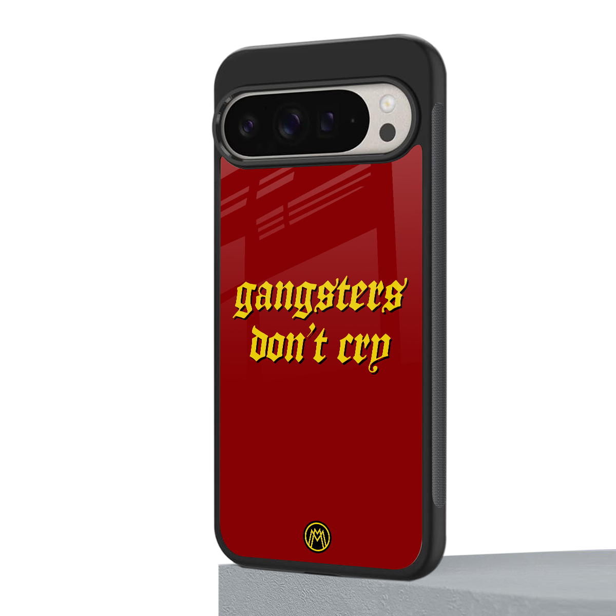 gangsters don't cry back phone cover | glass case for google pixel 9 pro xl