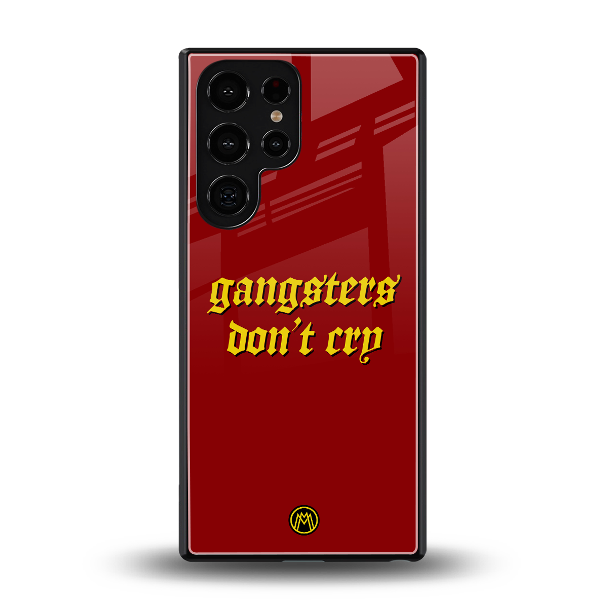 gangsters don't cry back phone cover | glass case for samsung galaxy s25 ultra