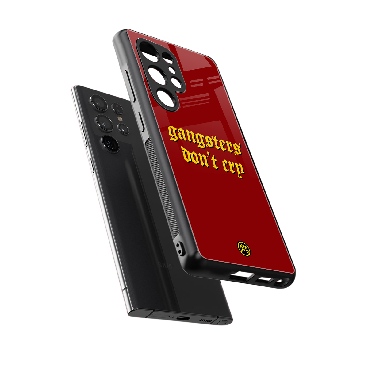 gangsters don't cry back phone cover | glass case for samsung galaxy s25 ultra