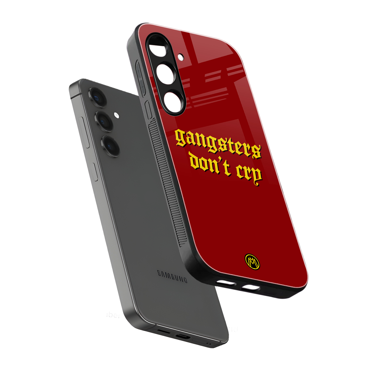 gangsters don't cry back phone cover | glass case for samsung galaxy s24 plus