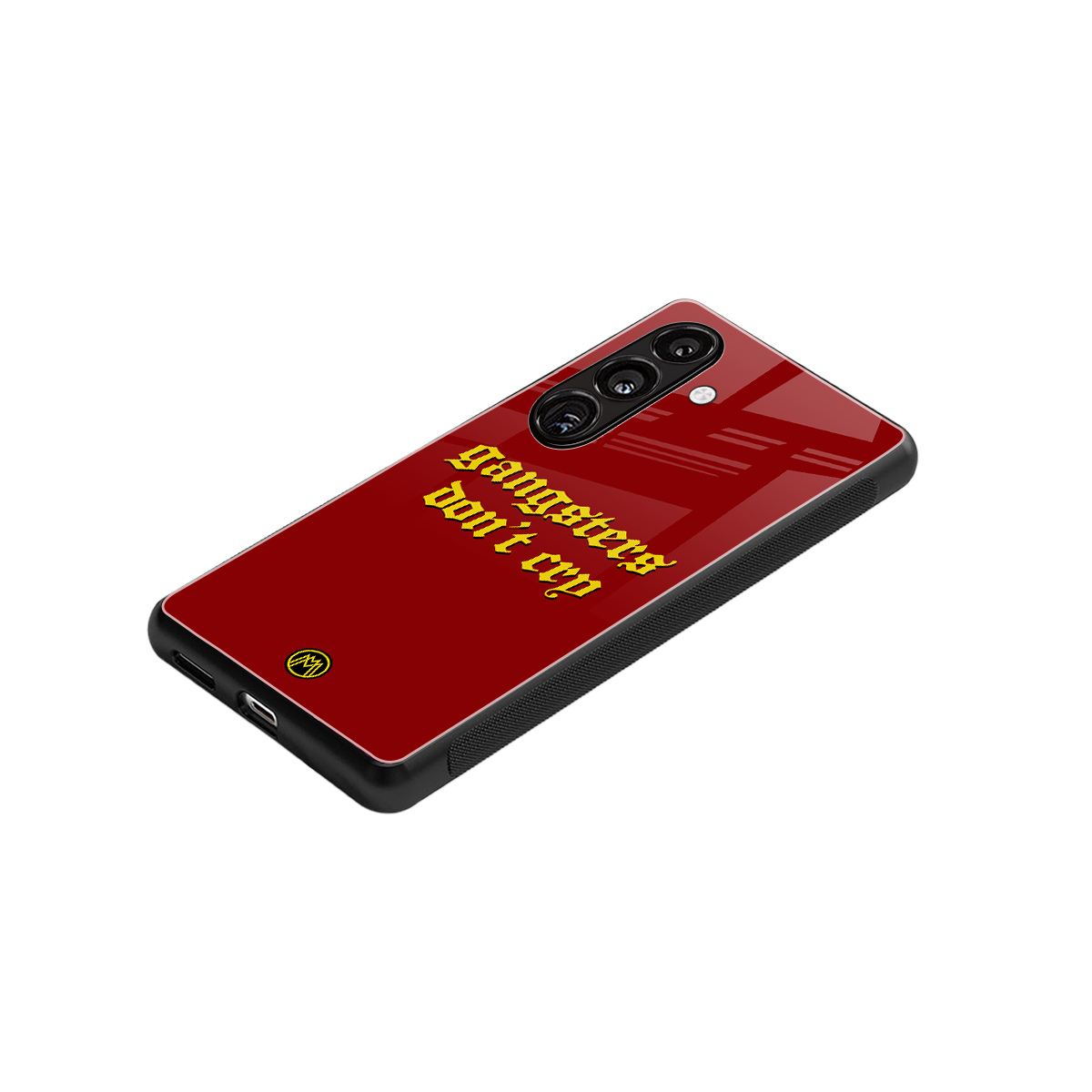 gangsters don't cry back phone cover | glass case for samsung galaxy s24 fe