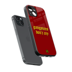 gangsters don't cry back phone cover | glass case for iphone 14