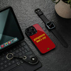 gangsters don't cry back phone cover | glass case for iphone 16 pro max