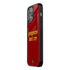 Slim Glass Back Phone Case for Multiple Brands – iPhone, Samsung, Redmi, OnePlus, Oppo, Vivo