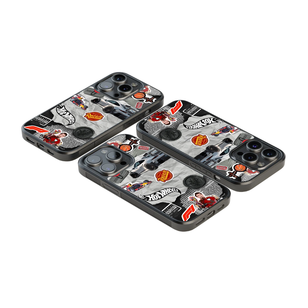 Luxury Glass Back Mobile Cover for iPhone, Samsung Galaxy, OnePlus, Pixel, Redmi & More