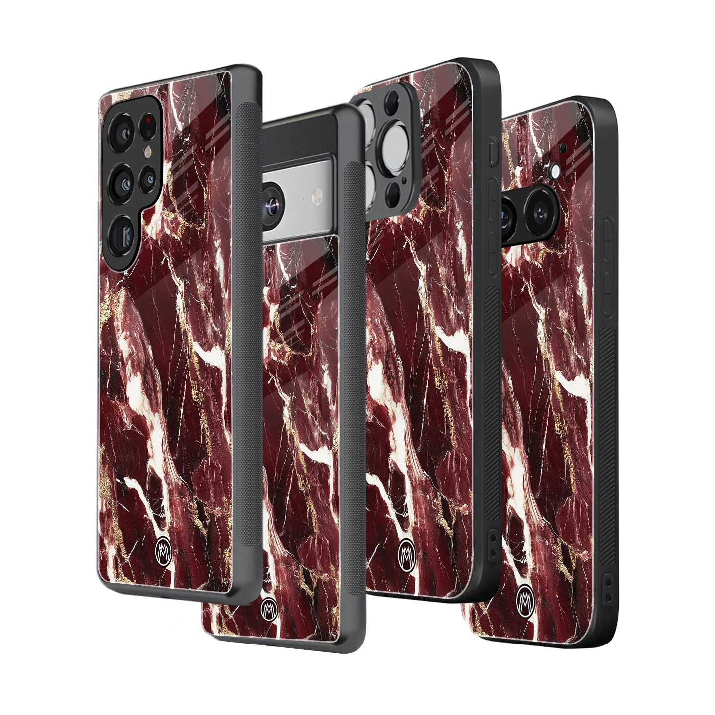 Stylish Glass Back Case for All Smartphones iPhone, Samsung, OnePlus, Pixel, Redmi, Oppo, Vivo, Motorola