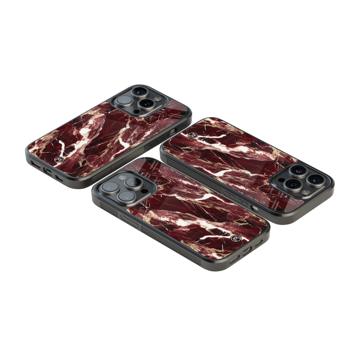 Luxury Glass Back Mobile Cover for iPhone, Samsung Galaxy, OnePlus, Pixel, Redmi & More