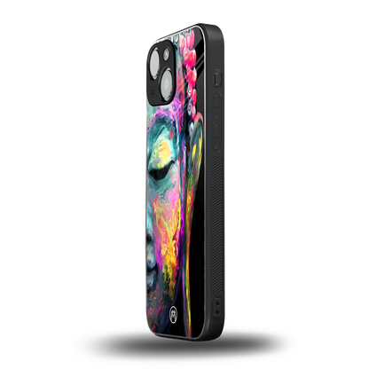gautama buddha back phone cover | glass case for iphone 13 mini