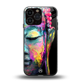 gautama buddha back phone cover | glass case for iphone 13 pro max