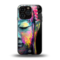 gautama buddha back phone cover | glass case for iphone 13 pro