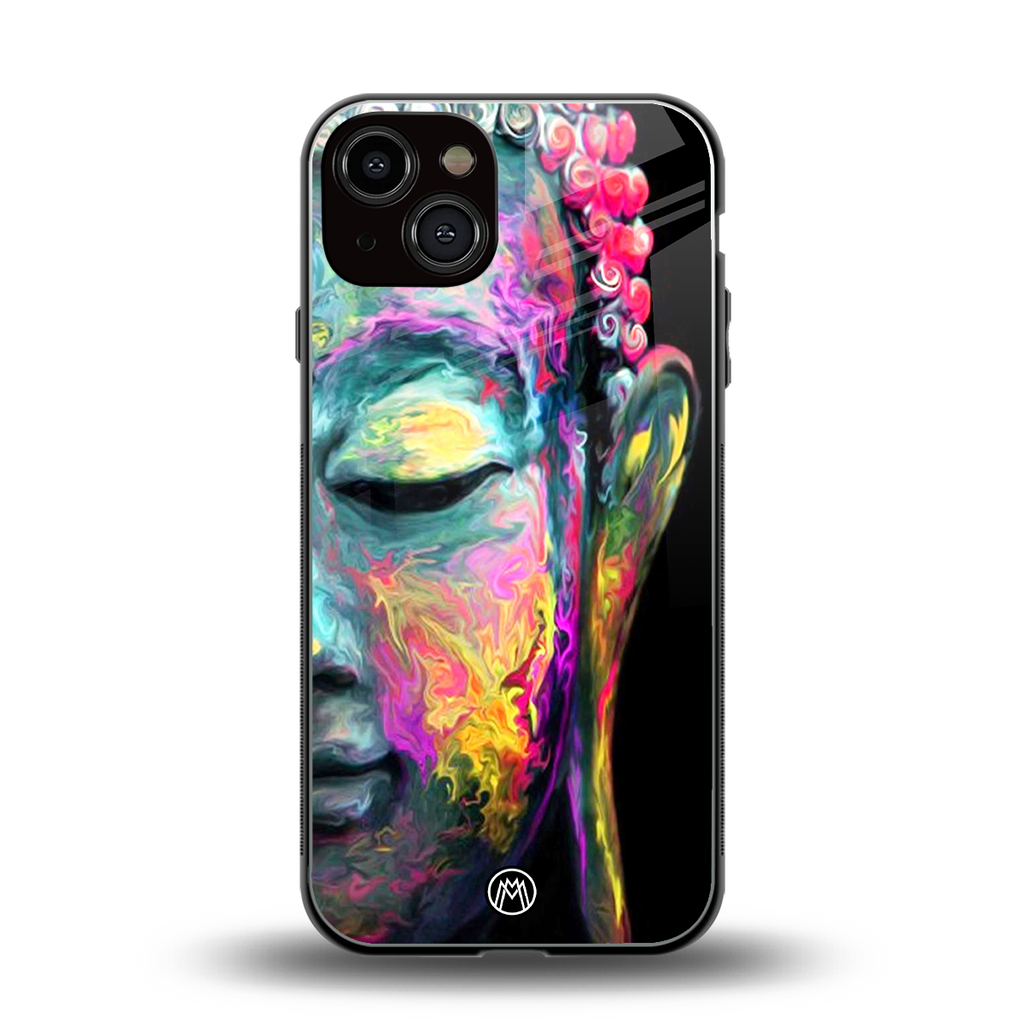 gautama buddha back phone cover | glass case for iphone 13