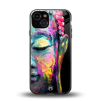 gautama buddha back phone cover | glass case for iphone 13