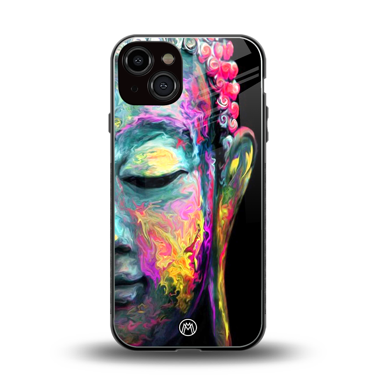 gautama buddha back phone cover | glass case for iphone 13
