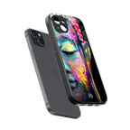 gautama buddha back phone cover | glass case for iphone 14 plus