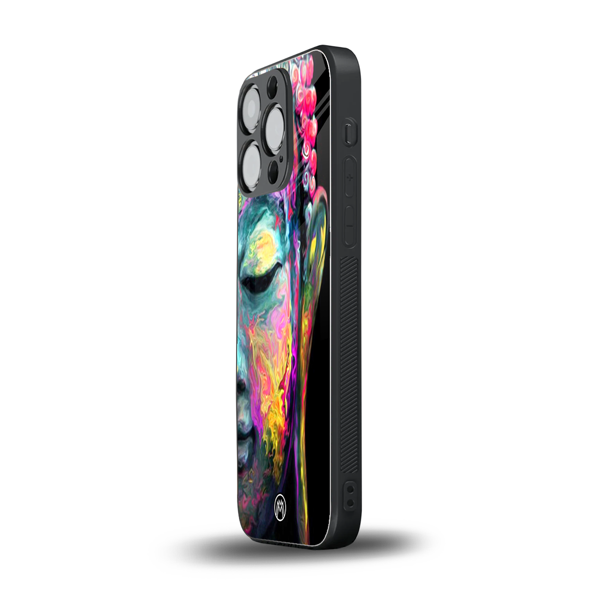 gautama buddha back phone cover | glass case for iphone 14 pro