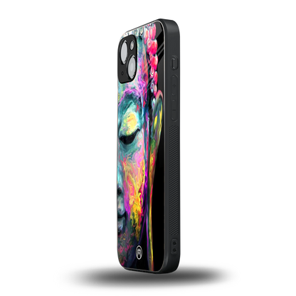 gautama buddha back phone cover | glass case for iphone 15