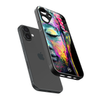gautama buddha back phone cover | glass case for iphone 16 plus