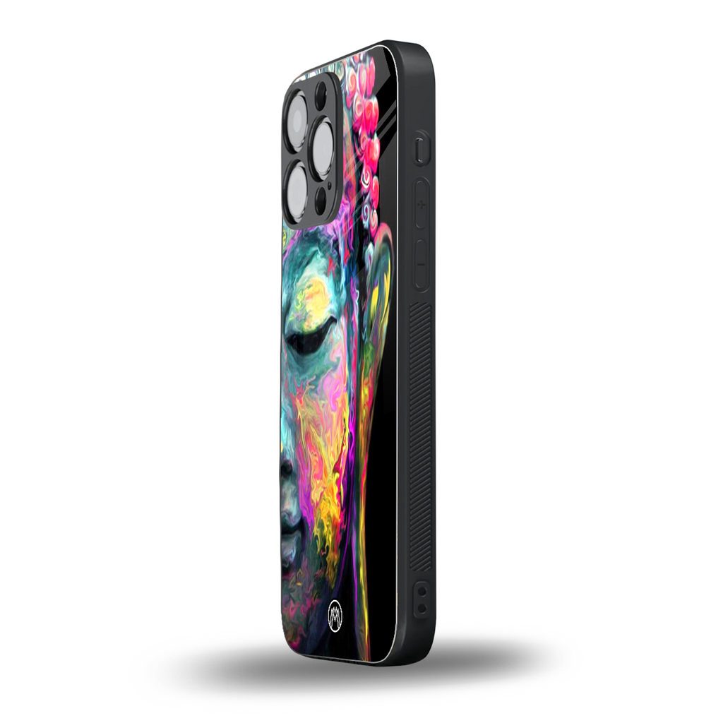 gautama buddha back phone cover | glass case for iphone 16 pro max