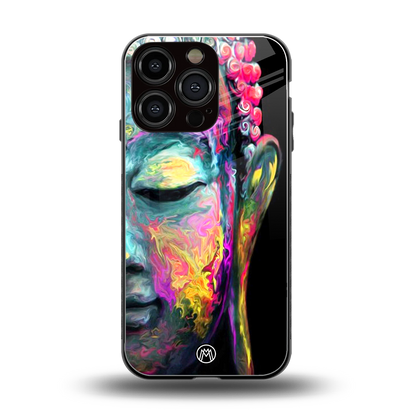 gautama buddha back phone cover | glass case for iphone 16 pro