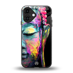 gautama buddha back phone cover | glass case for iphone 16