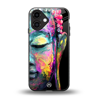 gautama buddha back phone cover | glass case for iphone 16