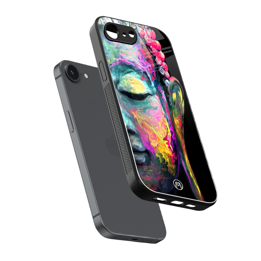 gautama buddha back phone cover | glass case for iphone 16e