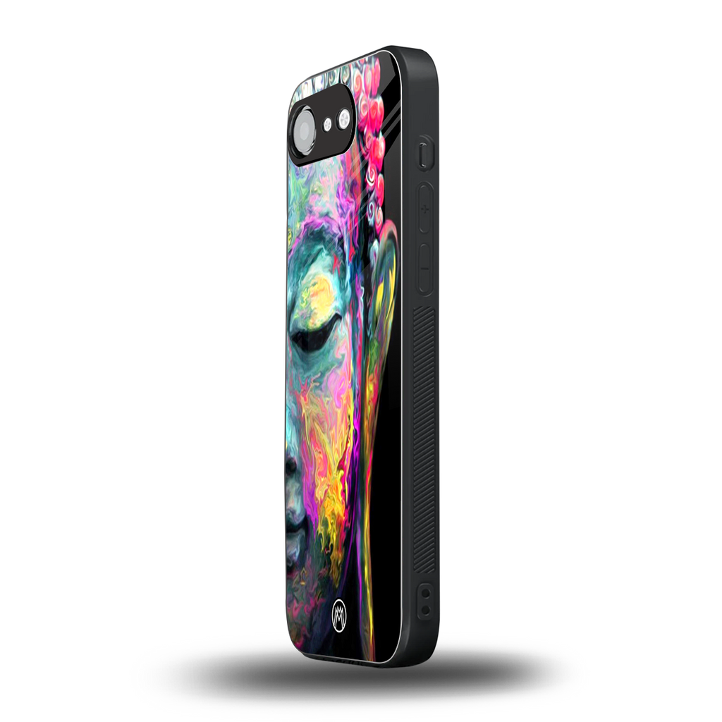 gautama buddha back phone cover | glass case for iphone 16e